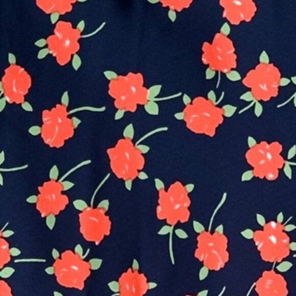 J Crew pull-on slip skirt in poppy field size S - Picture 3 of 5